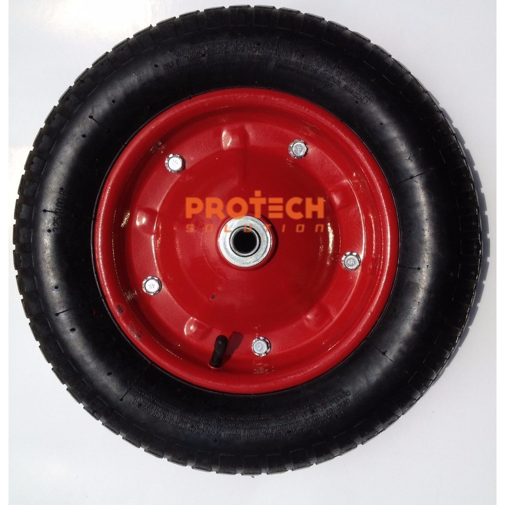 RODA GEROBAK PASIR Sorong KARET HITAM HIDUP 13 in TRIPLE S