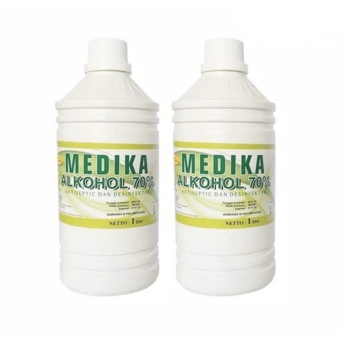 Alkohol 70% 1 Liter Medika / Alkohol Medika 1 Liter / Alkohol 70%