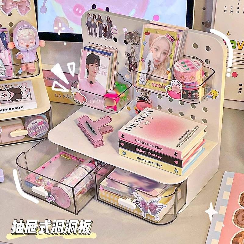 

Kpop Photocard Display Shelf Multiple Types Small Card Storage Box 3 Inch Game Star Card Photo Storage Case Packaging Supplies