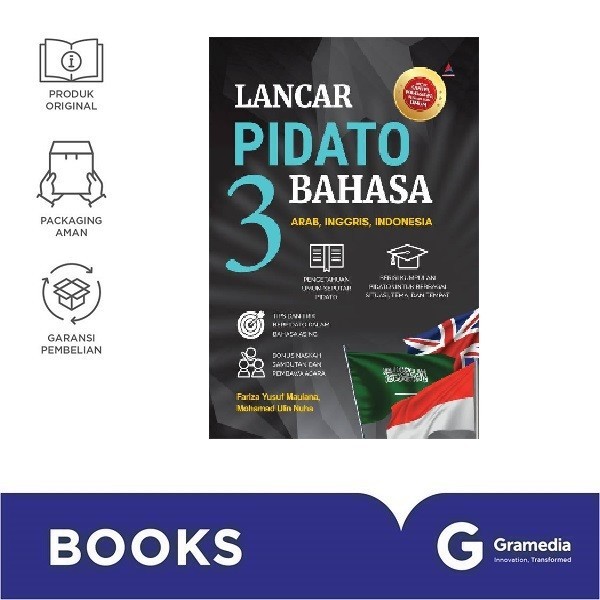 Lancar Pidato 3 Bahasa : Arab, Inggris, Indonesia