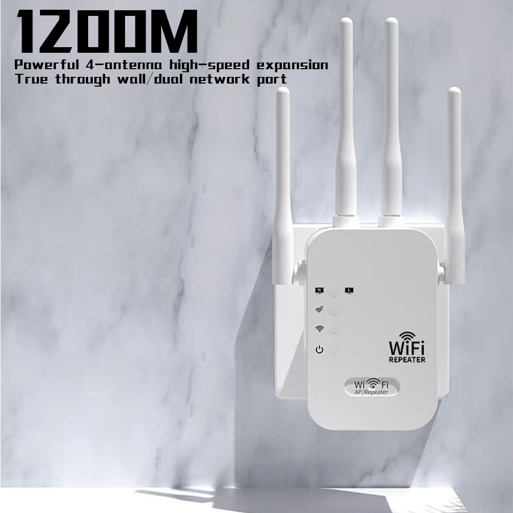 300M WIFI Repeater Wireless Wifi Range Extender Router Repeater Router 1200M-ALY