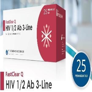 Alat Test HIV FastClear Q HIV 1/2 Ab 3-Line