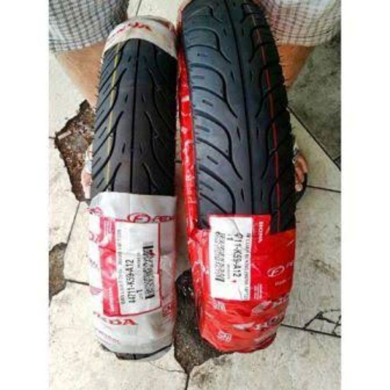 Ban Luar motor tubeless metic 80/90 Dan 90/90 ring 14 atau ban depan Honda beat Vario