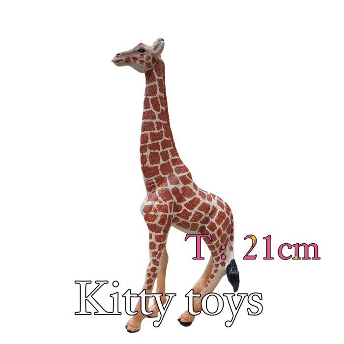 mainan figure miniatur jerapah giraffe animal