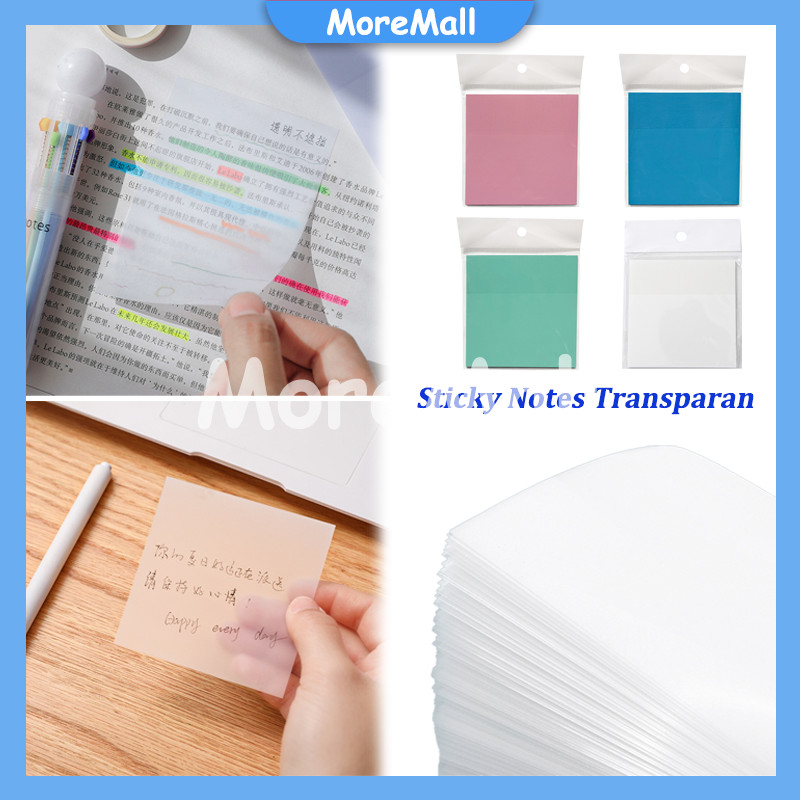 

Kertas Memo Tempel/Transparent Sticky Notes