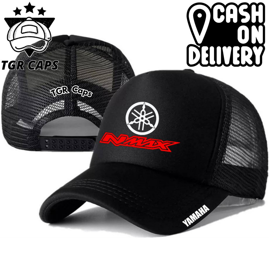 TGR Caps Topi Trucker YAMAHA NMAX - Topi Distro YAMAHA NMAX Logo - Topi YAMAHA NMAX Premium - Topi P