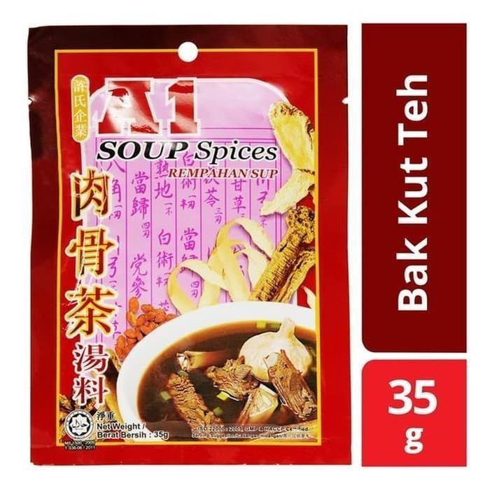 

TERJUAL A1 Soup Spices Bak Kut Teh 35gr / Bumbu Sup Rempah Herb Spices
