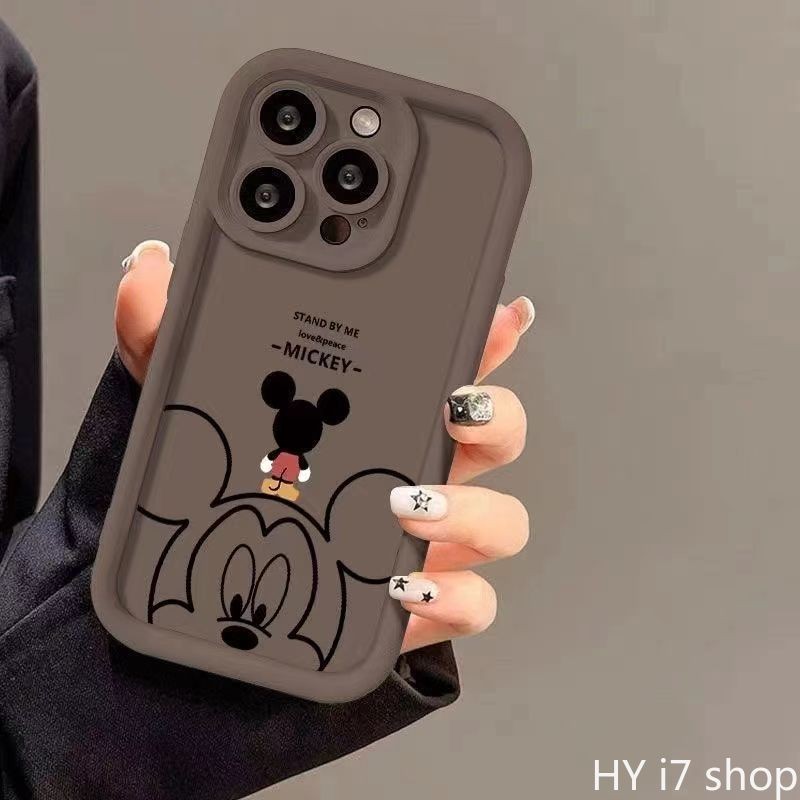 Line Mickey casing suitable for Realme C55 C51 C35 C33 C30 C2 C3 C20 C12 C25 phone case C21Y C25Y C3