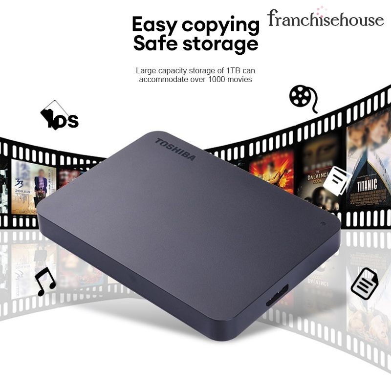 Hard Drive Ekspansi Ponsel Antarmuka USB Hard Drive Eksternal Hard Drive Seluler Berkapasitas Besar-