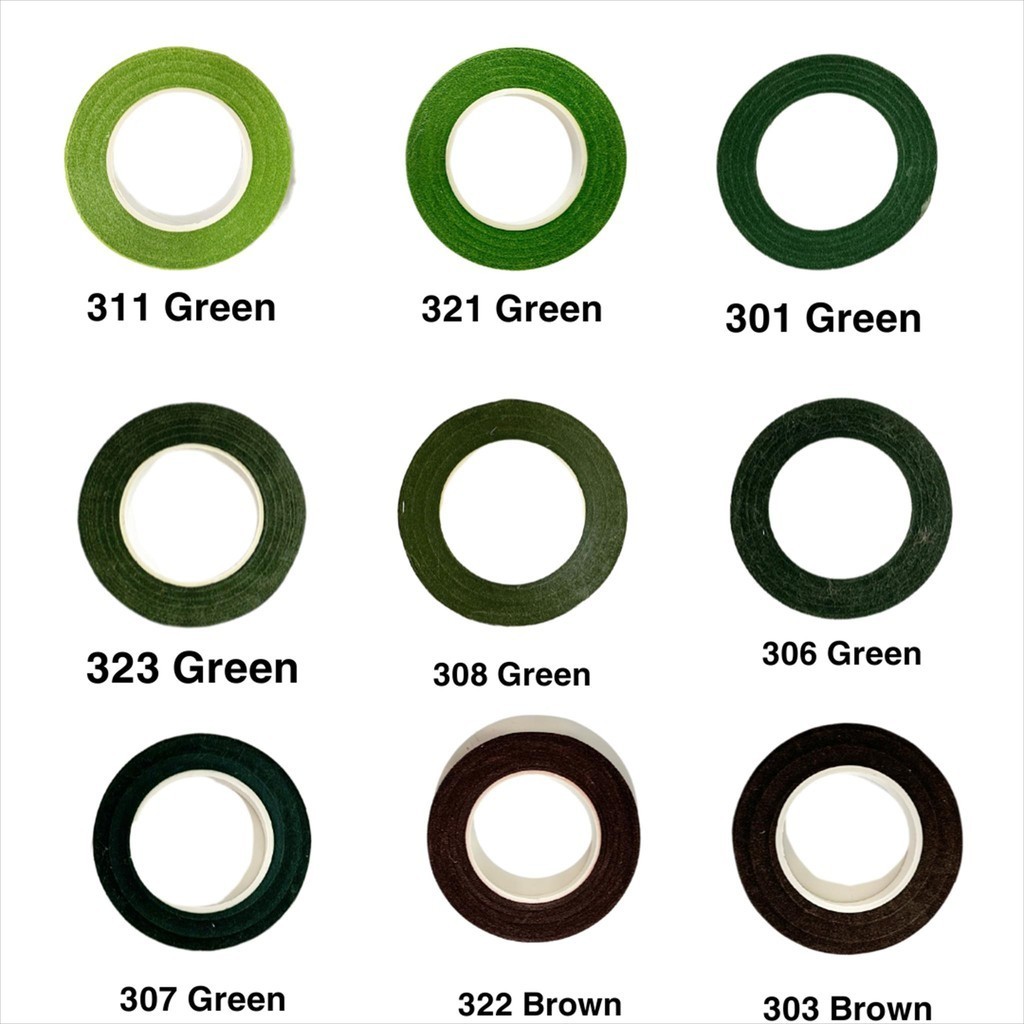 

Flower tape / floral tape / selotip bunga 30yard/roll BNS01