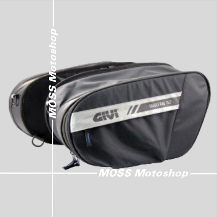SIDE BAG TAS SAMPING MOTOR GIVI RSB01 BLACK ORIGINAL PRODUCT