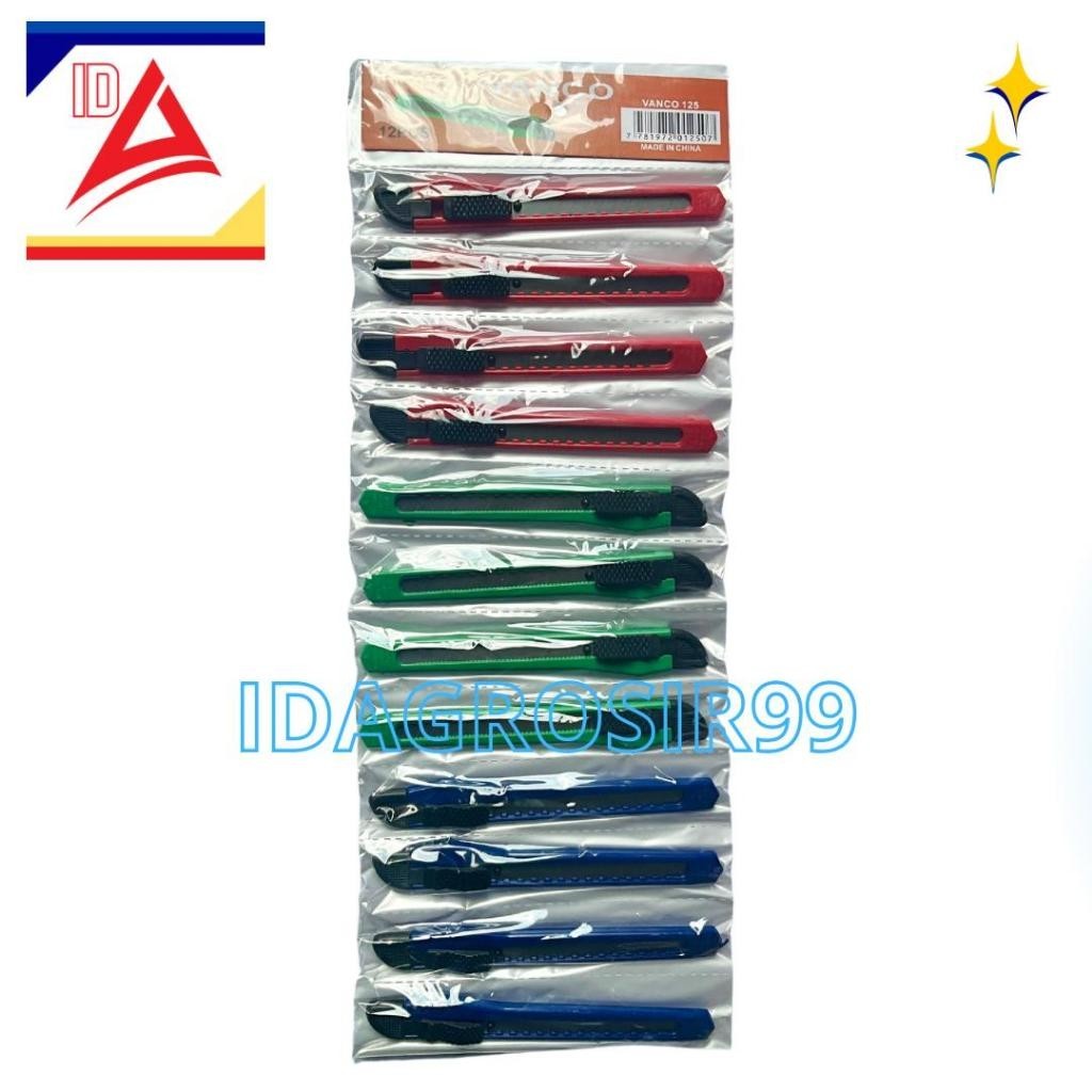 

CUTTER VANCO KECIL RENTENG 12 PCS