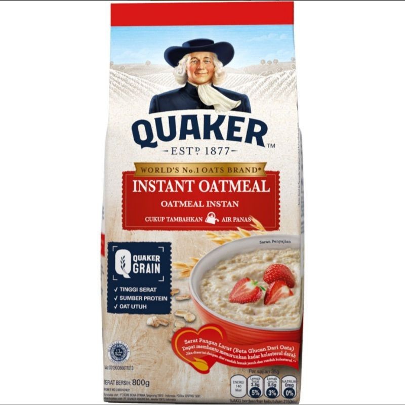 

Quaker Instant Oatmeal 800 gr