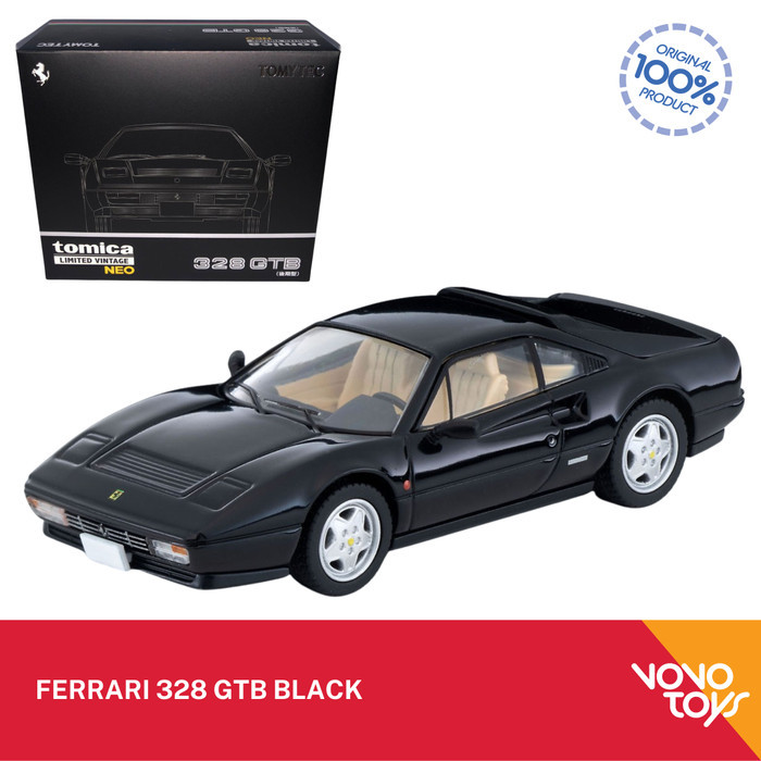 Tomica Limited Vintage Neo Ferrari 328 GTB Black