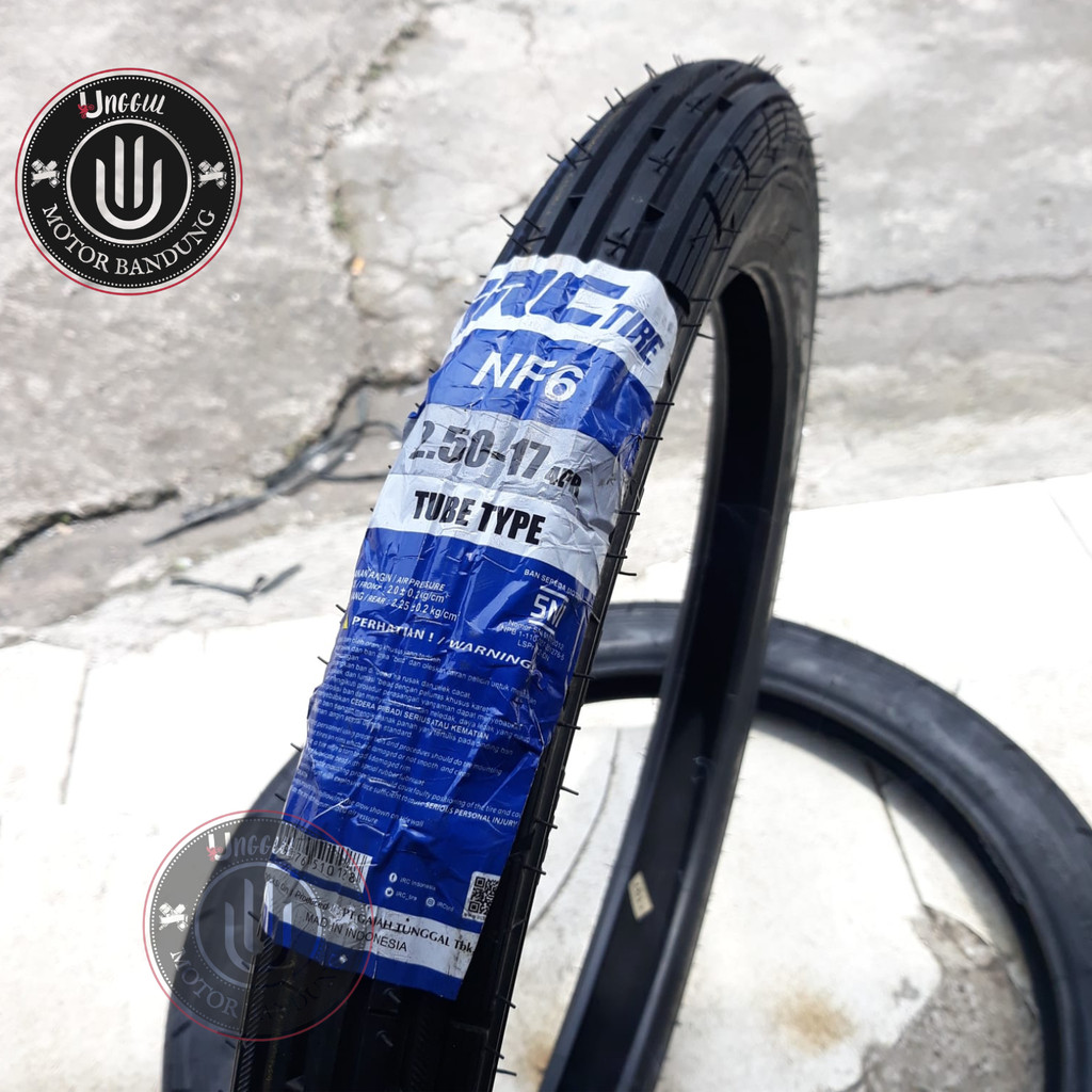 BAN LUAR IRC NF6 NF 6 2.50 17 / BAN LUAR IRC MOTIF LURUS SALUR CLASSIC INOUE