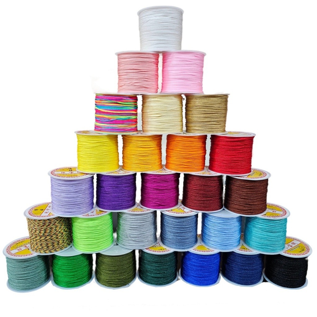 Tali Giok 1 Roll 40 Meter (Tali Giok Strap Phone, Tali Kalung Giok, Tali Gelang) - BH091 Premium