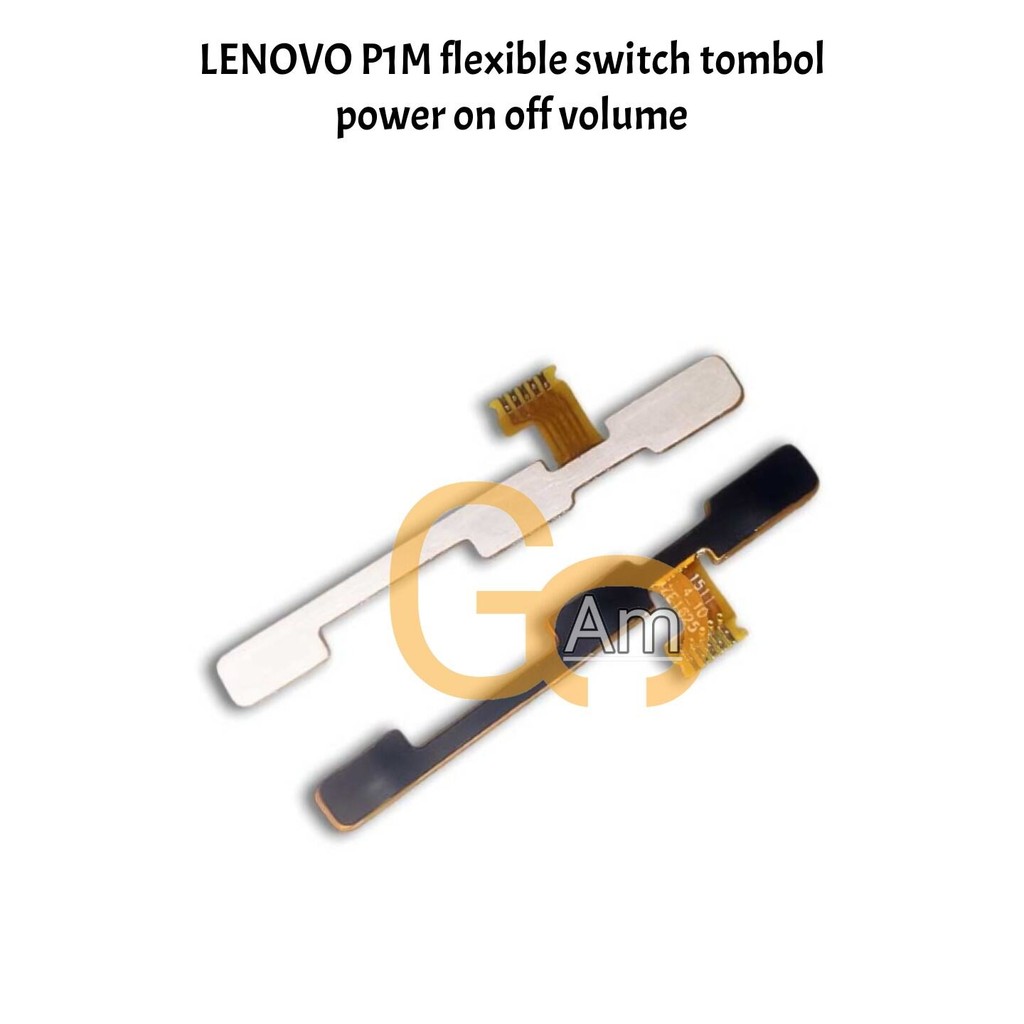 LENOVO P1M flexible switch tombol power on off volume