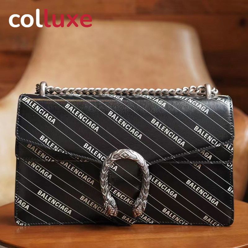 Gucci × Balenciaga Dionysus Shoulder Bag Small size 28cm 400249 Gucci × Balenciaga