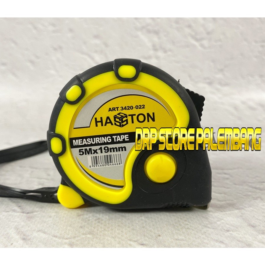 Meteran Karet Magnet 5 m Hasston / Roll Meter 5m Prohex