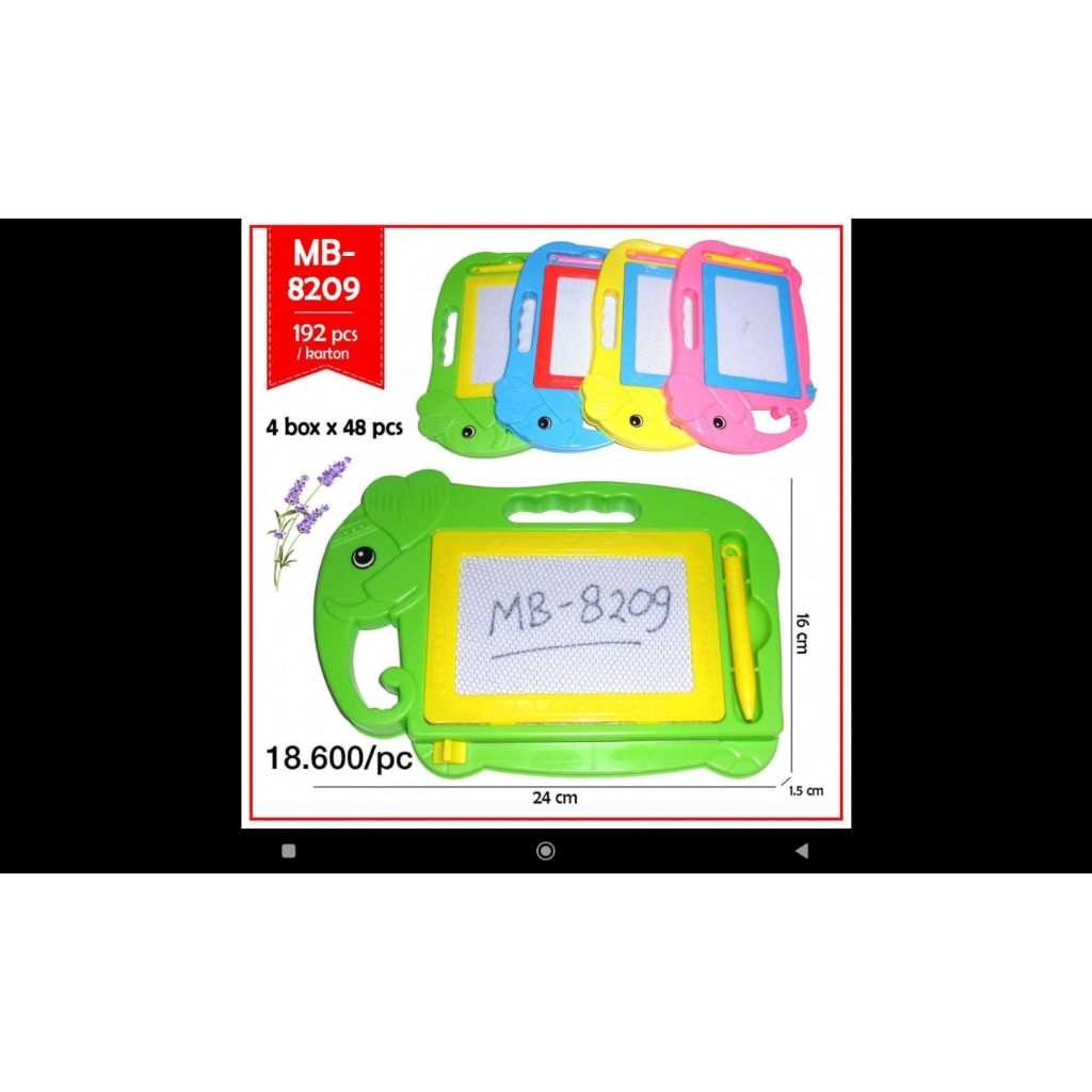 

WRITING BOARD GAJAH / PAPAN TULIS MAINAN ANAK ANAK MB8209