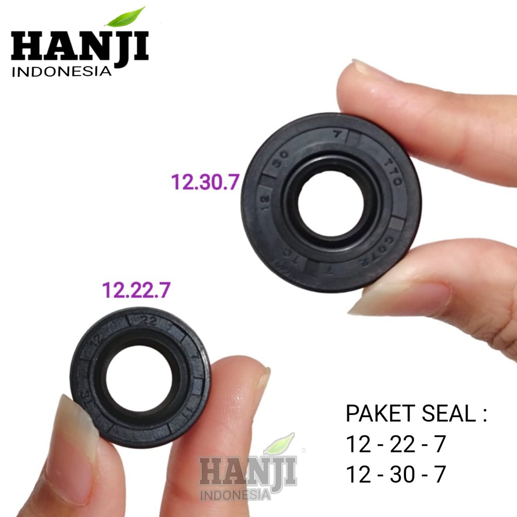 paket oil seal 12- 22- 7 , 12 - 30 - 7 tu26