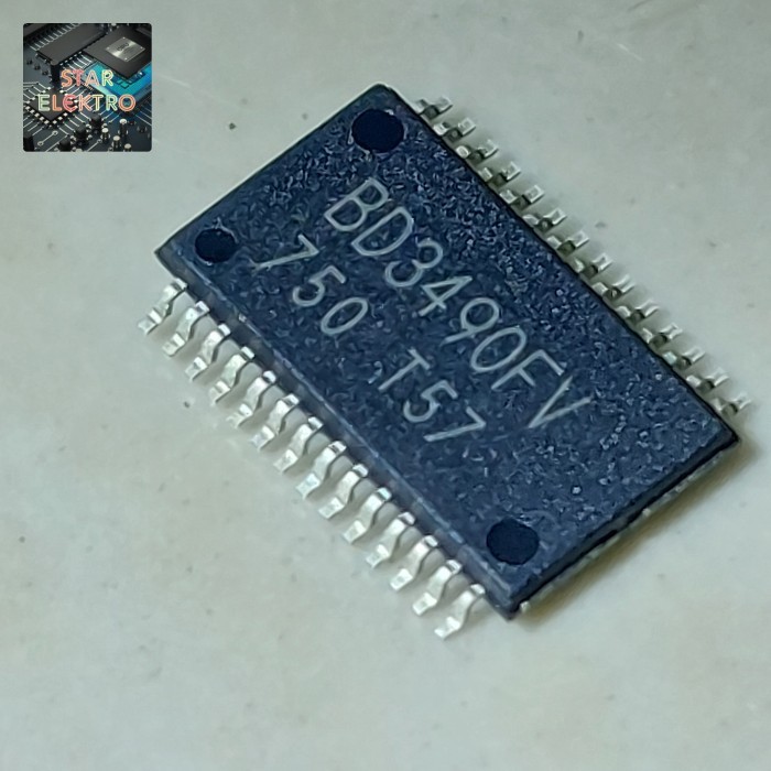 BD3490FV SSop-28 SMD ROHM BD3490 FV BD 3490 3490FV E2 IC Audiophile Audio Amplifier 4 Input Stereo B