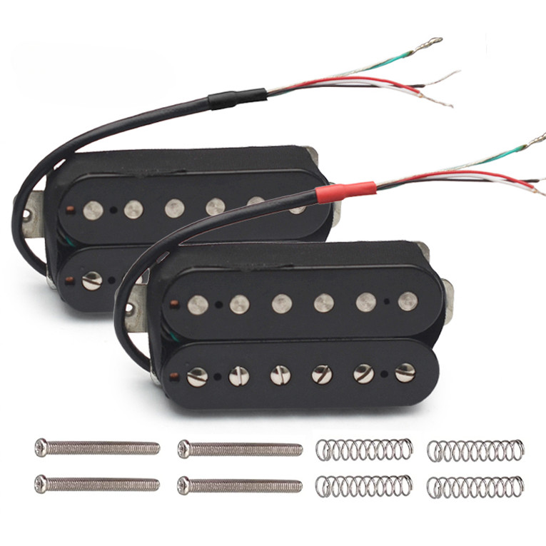 Alnico 5 Electric Guitar Pickup Humbucker Double Coil Pickup Alnico V Guitar parts Black