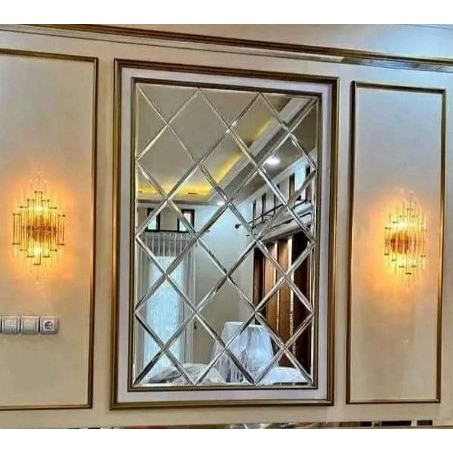 CUSTOM  CERMIN DINDING BEVEL/CERMIN BEVEL/KACA BEVEL