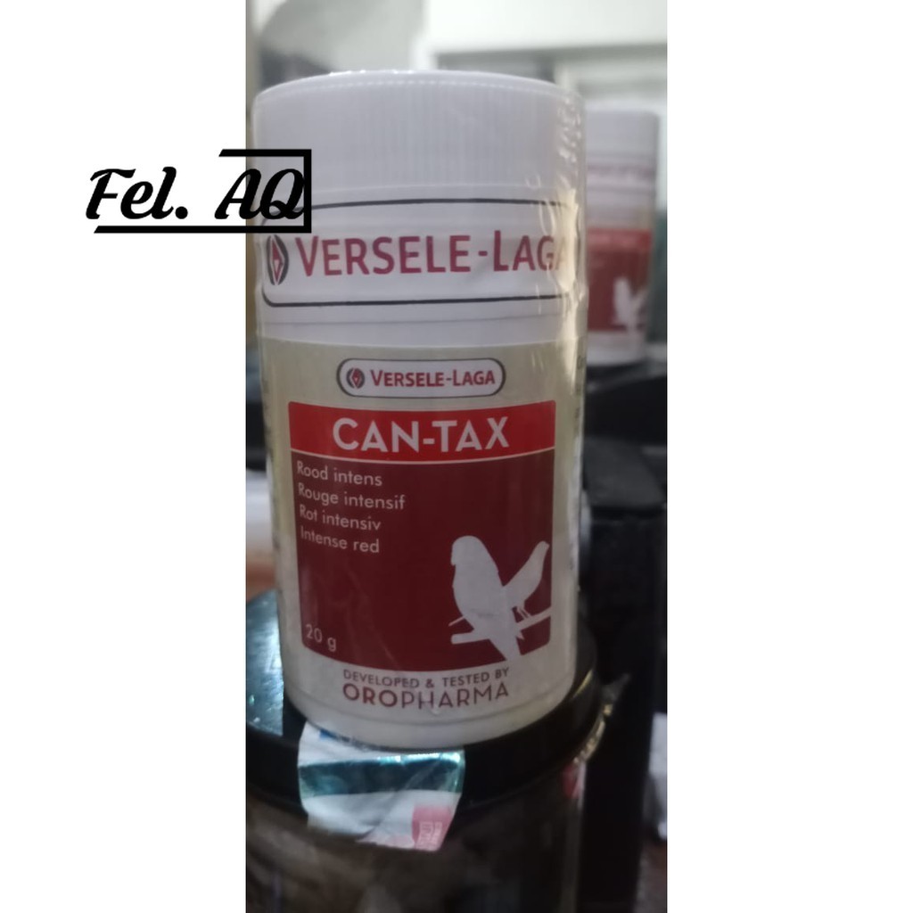 CANTAX 20GRAM CHANTAXANTHIN pewarna merah burung kenari/finch import