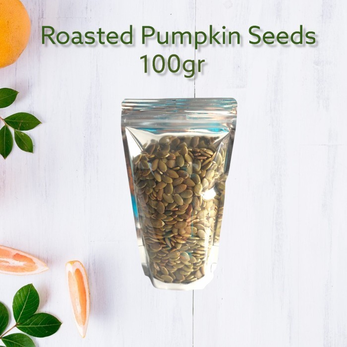 

ROASTED PUMPKIN SEED 100GR - BIJI LABU PANGGANG