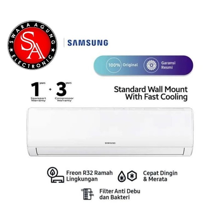 Ac Split 1 PK Samsung Type: NR09BGHQAS (Free Pemasangan-Khusus Medan)