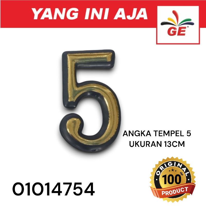 

ANGKA TEMPEL 5 UKURAN 13CM – 01014754