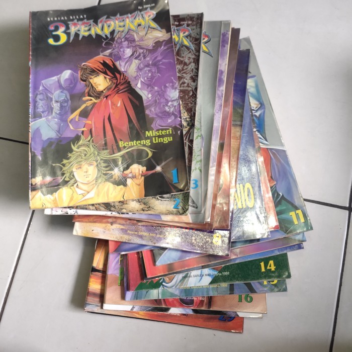 Komik jadul preloved serial kungfu 3 Pendekar