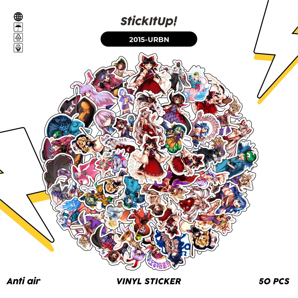 

COD✨ 50 Pcs Stiker Pack GAME SERIES URBAN LEGEND IN LIMBO CHARACTER MIX 01 Lucu Aesthetic Vynil Waterproof untuk Freebies Sticker Buku Journal Casing HP Laptop
