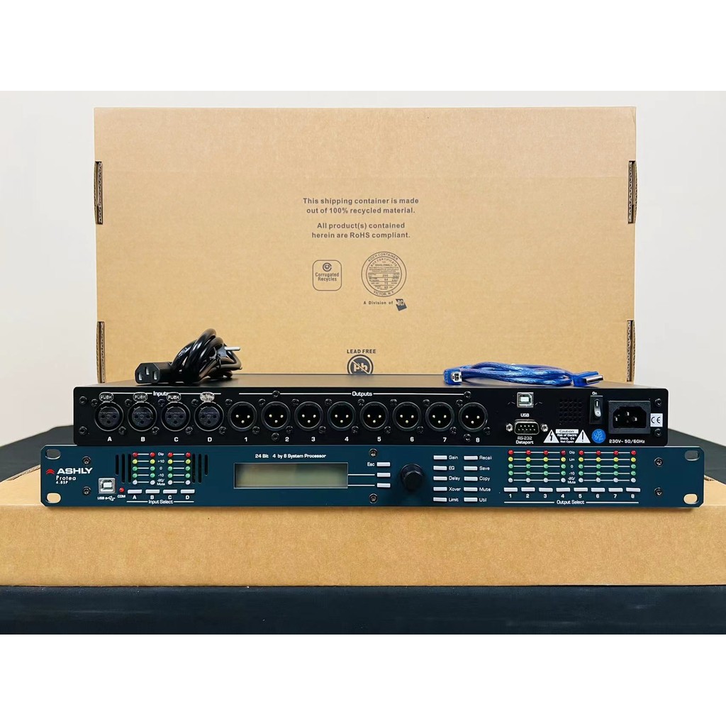 MANGGEMENT SPEAKER ASHLY PROTEA4.8SP 4 in 8 out / ASHLY PROTEA 4.8 SP /ashly prqtea4.8sp