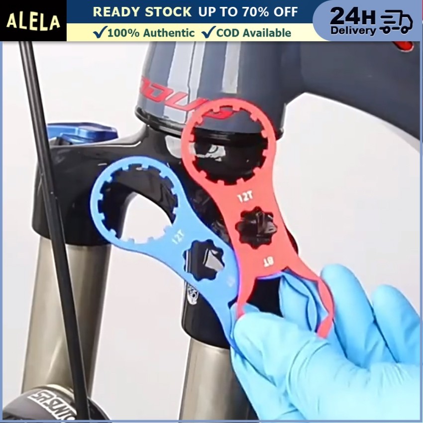 Kunci Kones Sepeda Alat Pembuka Fork Depan Sepeda MTB Bicycle Front Fork Cap Wrench