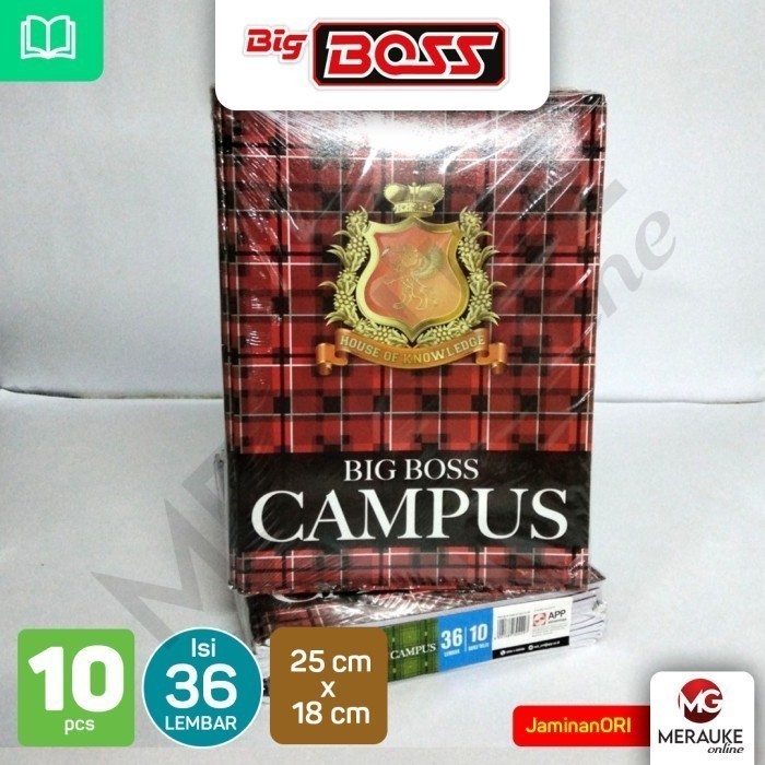 

H7Y Buku Tulis BigBoss Campus 36 Lembar Cover Acak