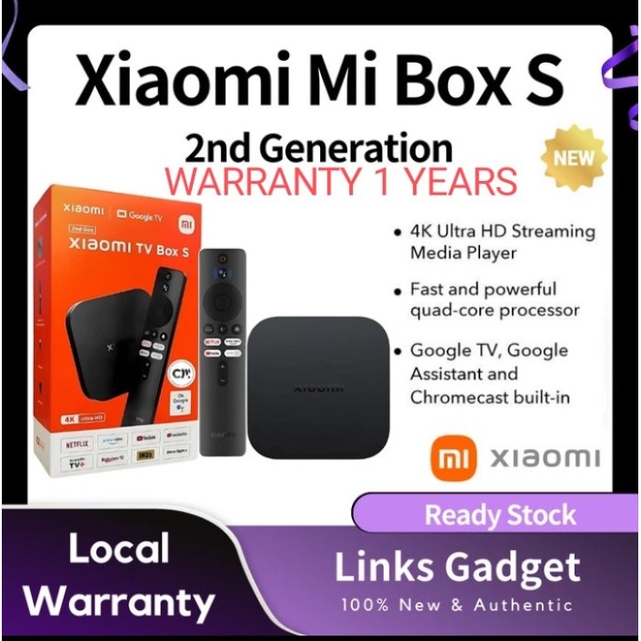 xiaomi mi box s 4k 2nd gen