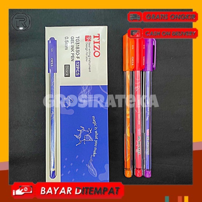 

PULPEN ,PULPEN GEL ,BOLPEN , BOLPOIN, BP GEL TG 31830 TIZO - 31830 F