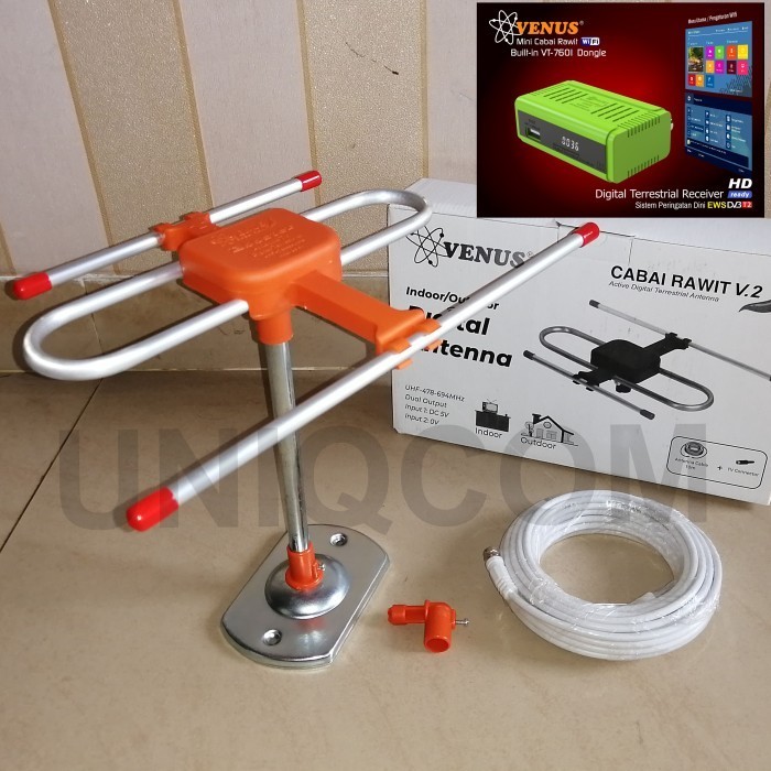 Set Top Box STB Mini TV DIGITAL DVB T2 /DVBT2 Venus STB Mini - Mini CR