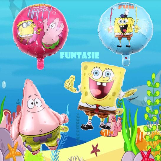 Balon Foil Karakter Spongebob Squarepants