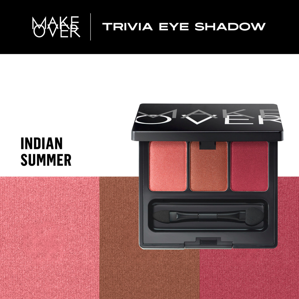 [Gift Not For Sale] MAKE OVER Trivia Eye Shadow 6 g - Indian Summer
