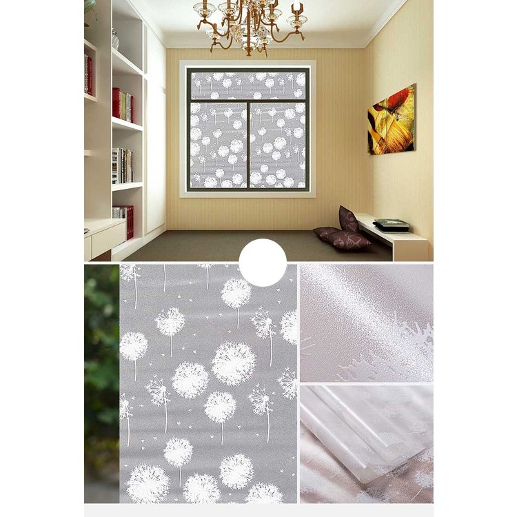 PAKET 5 ROLL Stiker Kaca Sunblast Polos Dekorasi Rumah 45Cm X 1M wallpaper stiker kaca rumah Termura