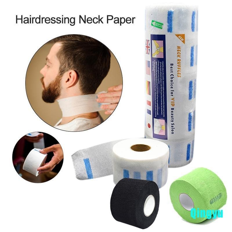 Tisu Leher / Neck Paper Hitam Barbershop Pangkas Rambut Tissu Neckpaper Putih