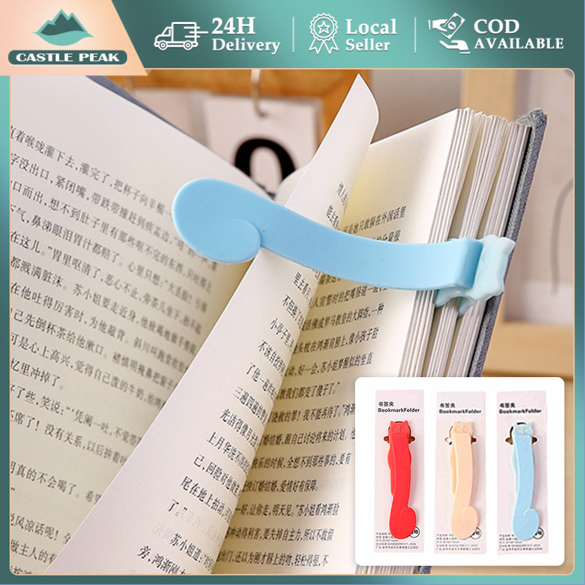 

Silicone Bookmark Clip Secara otomatis mengikuti Binder Divider - Multifunctional Reader Pagination Marker - Portable Bookmark Buckle - Student Stationery Office School Supplies