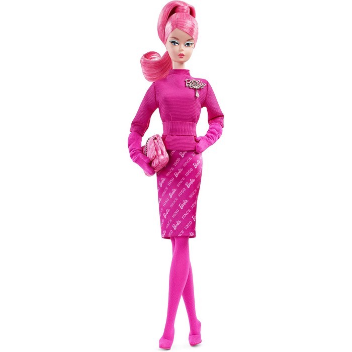 DS Barbie Signature Genuine Silkstone Body Proudly Pink Doll Fashion