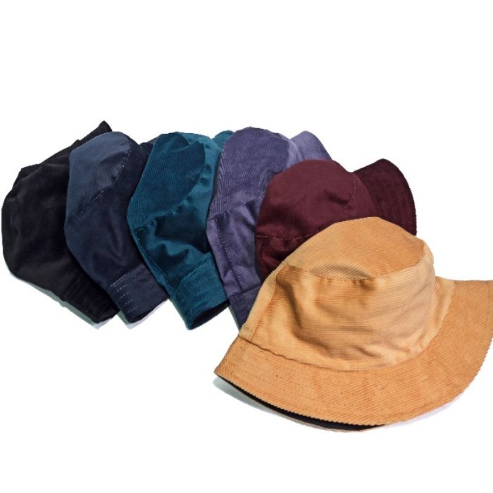 Topi Bucket Corduroy Coduroy Kodorai Kodurai Cordurai Codoray Kodoray