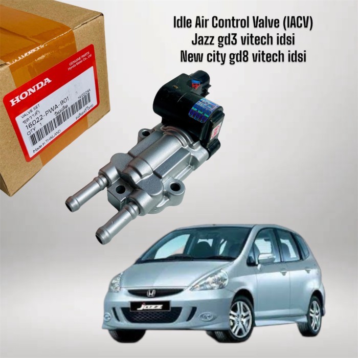 IACV Idle Air Control Valve ISC Idle Speed Control Honda 16022-PWA-G01 Honda Jazz GD3 vitech idsi