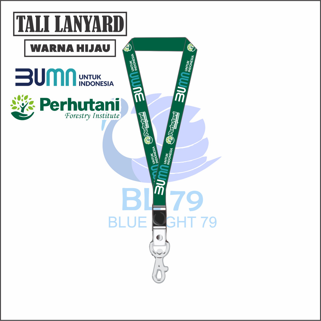 

TALI LANYARD BUMN PERHUTANI LOGO BUMN MENTRI PERHUTANI - TALI ID CARD GANTUNGAN KUNCI GANTUNGAN FLASHDISK GANTUNGAN NAMETAG TALI LANYARD BEST SELLER COD