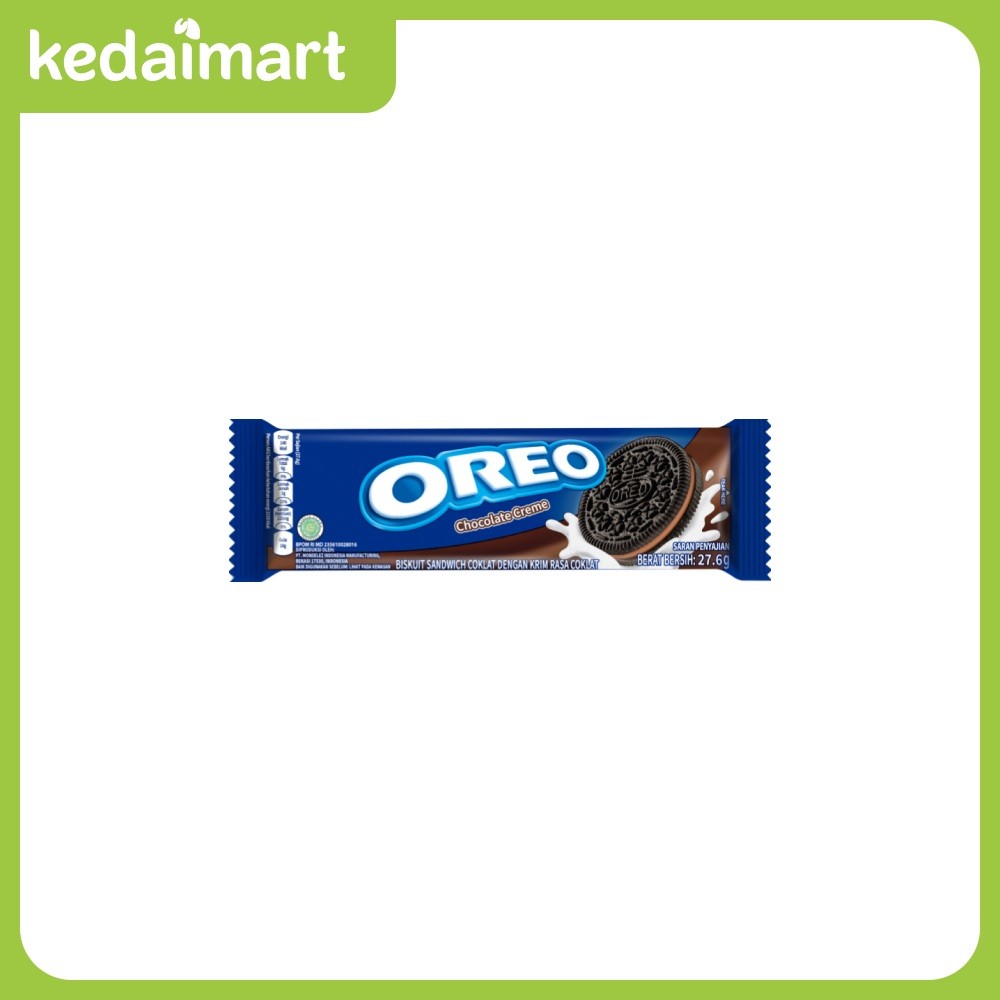 

Oreo Biskuit Cokelat 27.6 Gram